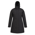Jet Black - Front - Mountain Warehouse Womens-Ladies Alaskan Long 3 In 1 Jacket