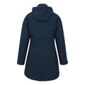Navy - Back - Mountain Warehouse Womens-Ladies Alaskan Long 3 In 1 Jacket