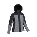 Black - Side - Mountain Warehouse Womens-Ladies Pyrenees II Padded Ski Jacket