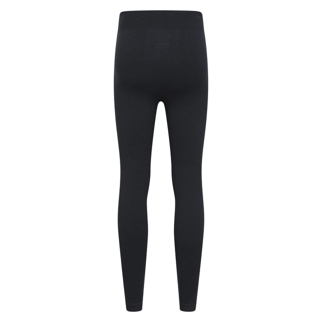 Black - Back - Mountain Warehouse Womens-Ladies Seamless Thermal Bottoms