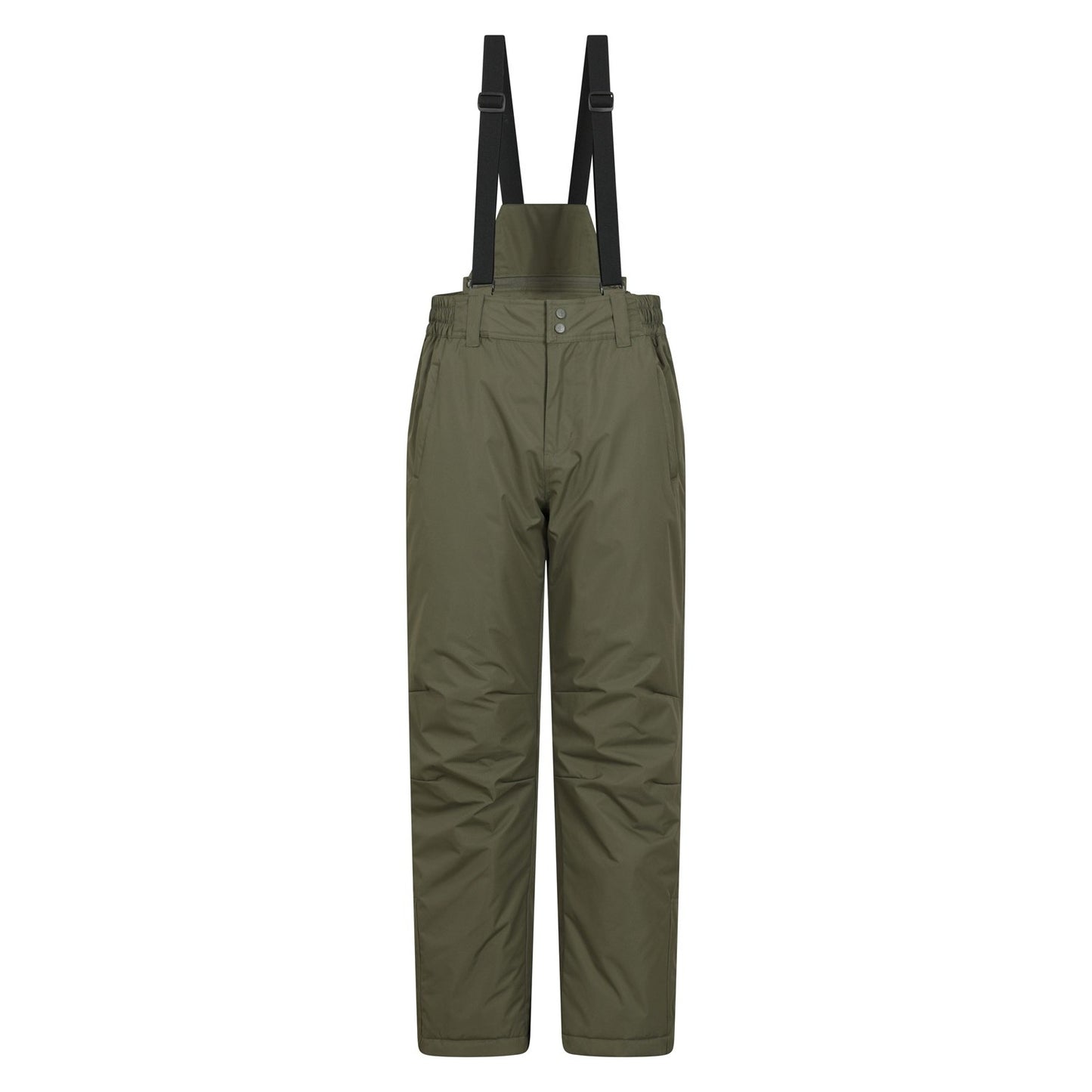 Green - Close up - Mountain Warehouse Mens Camo Ski Jacket & Trousers