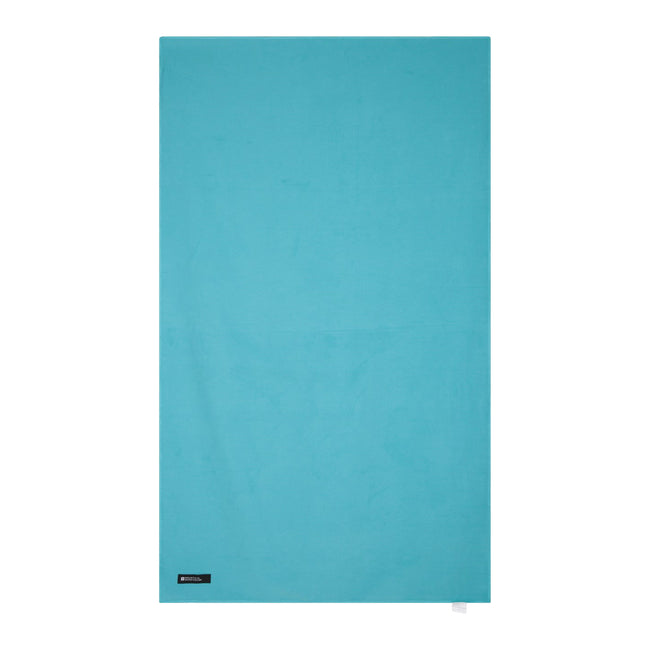 Teal - Back - Mountain Warehouse Giant Ribbed Towel