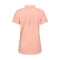 Coral - Back - Mountain Warehouse Womens-Ladies Coconut Short-Sleeved Shirt