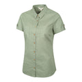 Light Khaki - Side - Mountain Warehouse Womens-Ladies Coconut Short-Sleeved Shirt