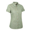 Light Khaki - Lifestyle - Mountain Warehouse Womens-Ladies Coconut Short-Sleeved Shirt