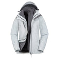 White - Lifestyle - Mountain Warehouse Womens-Ladies Bracken Melange 3 in 1 Jacket