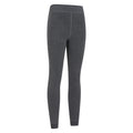 Charcoal - Pack Shot - Mountain Warehouse Womens-Ladies Fleece Lined Thermal Leggings (Pack of 2)