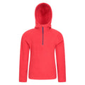 Red - Front - Mountain Warehouse Childrens-Kids Camber II Fleece Hoodie