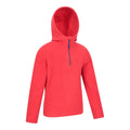 Red - Side - Mountain Warehouse Childrens-Kids Camber II Fleece Hoodie
