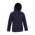Blue - Lifestyle - Mountain Warehouse Childrens-Kids Camber II Fleece Hoodie