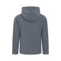 Grey - Back - Mountain Warehouse Childrens-Kids Camber II Fleece Hoodie