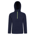 Navy - Front - Mountain Warehouse Childrens-Kids Camber II Fleece Hoodie