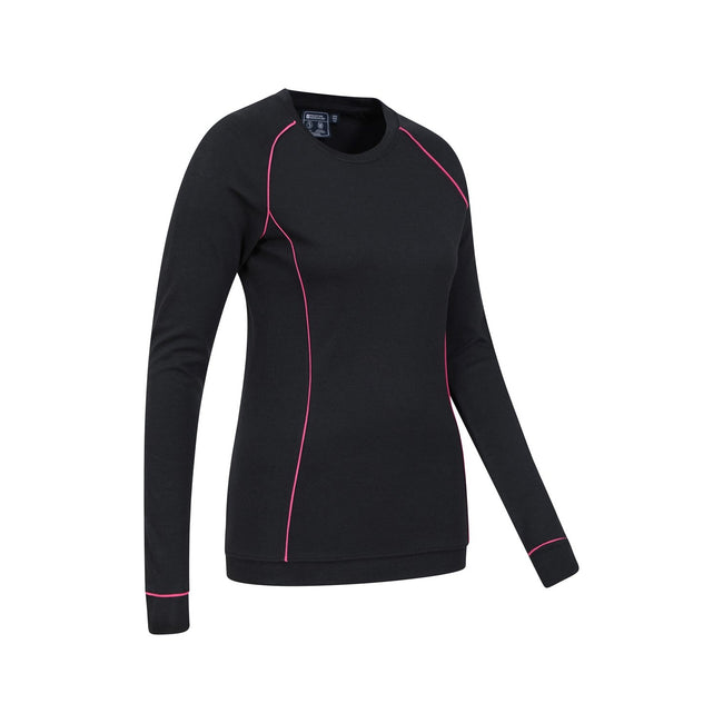 Black - Back - Mountain Warehouse Womens-Ladies Bamboo Top