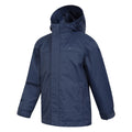 Navy - Lifestyle - Mountain Warehouse Childrens-Kids Torrent Taped Seam Waterproof Jacket