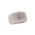 Grey - Back - Mountain Warehouse Womens-Ladies Faux Fur Thermal Headband