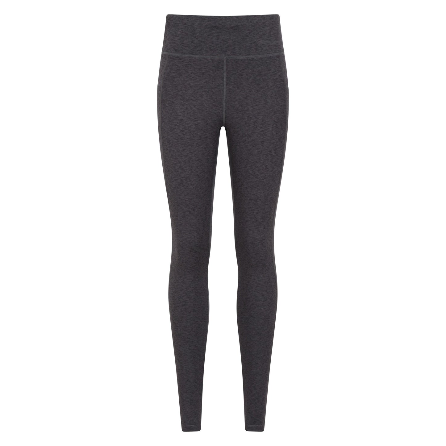 Grey - Pack Shot - Mountain Warehouse Womens-Ladies Contin Trekking Thermal Leggings