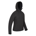 Black - Lifestyle - Mountain Warehouse Womens-Ladies Exodus Breathable Soft Shell Jacket