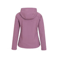 Dusky Purple - Back - Mountain Warehouse Womens-Ladies Exodus Breathable Soft Shell Jacket