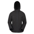 Black - Front - Mountain Warehouse Womens-Ladies Exodus Breathable Soft Shell Jacket