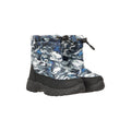 Monochrome - Front - Mountain Warehouse Toddler Caribou Adaptive Tie Dye Snow Boots