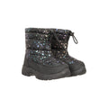 Iridescent - Front - Mountain Warehouse Toddler Caribou Adaptive Tie Dye Snow Boots