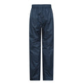 Navy - Back - Mountain Warehouse Womens-Ladies Spray Waterproof Trousers