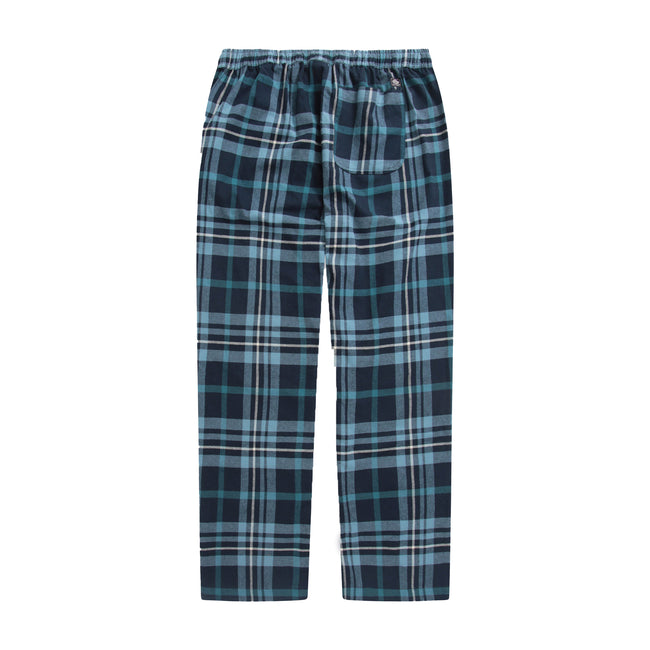 Navy - Pack Shot - Animal Mens Kickback Organic Pyjama Set