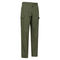 Light Khaki - Side - Mountain Warehouse Mens Lakeside Cargo Trousers