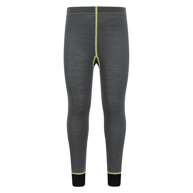 Alloy - Close up - Mountain Warehouse Childrens-Kids Merino II Base Layer Set