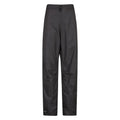 Black - Front - Mountain Warehouse Womens-Ladies Spray Waterproof Trousers