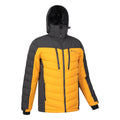 Mustard - Side - Mountain Warehouse Mens Vulcan III Ski Jacket