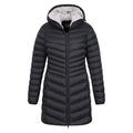 Black - Pack Shot - Mountain Warehouse Womens-Ladies Florence Faux Fur Lined Padded Jacket