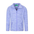 Purple - Lifestyle - Mountain Warehouse Childrens-Kids Snowdonia Fleece Jacket