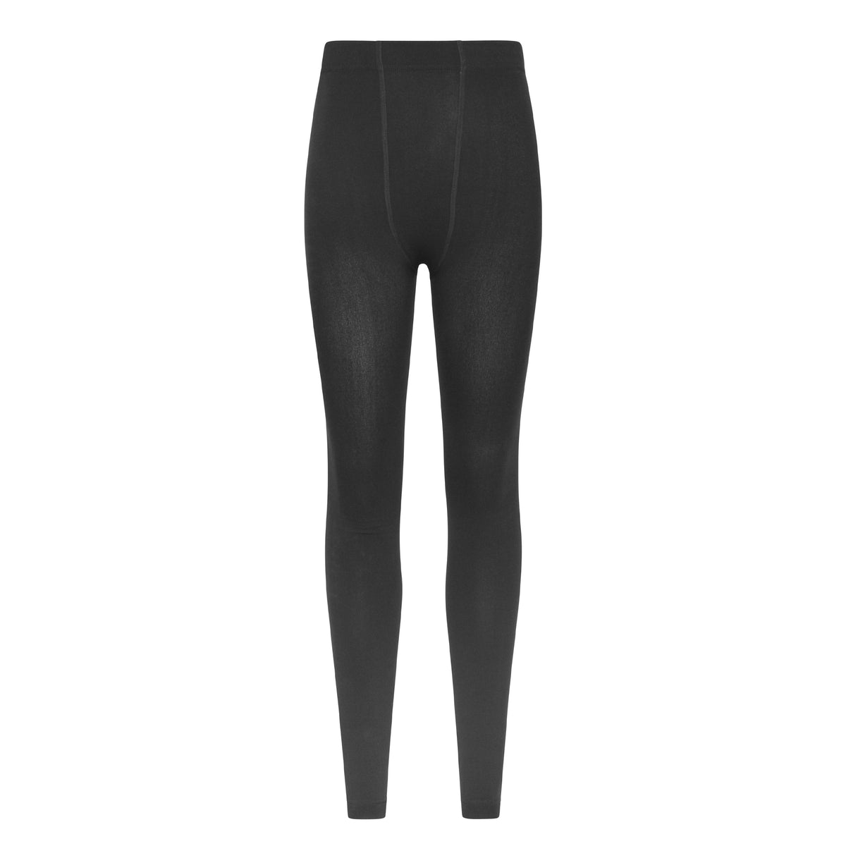 Black - Pack Shot - Mountain Warehouse Womens-Ladies Brushed Isotherm Thermal Leggings (Pack of 2)