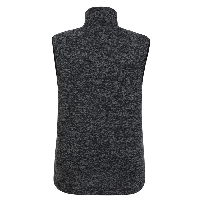 Black - Back - Mountain Warehouse Mens Idris Fleece Gilet