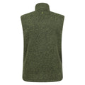 Khaki Green - Back - Mountain Warehouse Mens Idris Fleece Gilet
