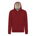 Rust - Front - Mountain Warehouse Mens Dalton Borg Lined Full Zip Hoodie
