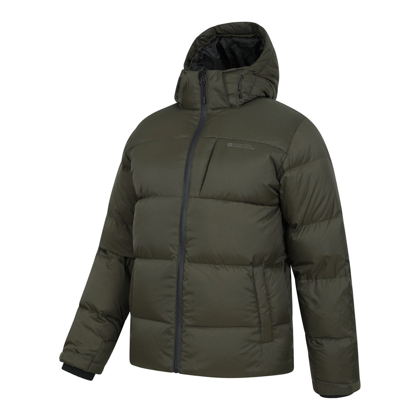 Khaki Green - Lifestyle - Mountain Warehouse Mens Frost II Extreme Down Jacket