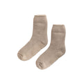 Light Beige - Front - Animal Womens-Ladies Cosy Thermal Recycled Ski Socks