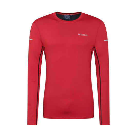 Active Red - Front - Mountain Warehouse Mens Vault Recycled Top