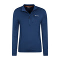 Blue - Lifestyle - Mountain Warehouse Mens Marathon Fleece Top