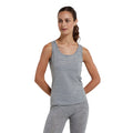 Light Grey - Pack Shot - Mountain Warehouse Womens-Ladies Merino Wool Cami Vest Top