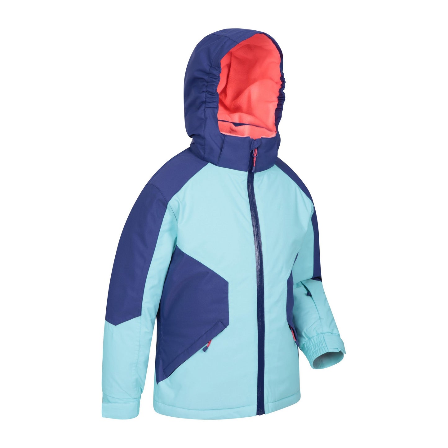 Blue - Lifestyle - Mountain Warehouse Childrens-Kids Snowbird Waterproof Ski Jacket