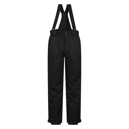Black - Front - Mountain Warehouse Mens Interstellar Waterproof Ski Trousers