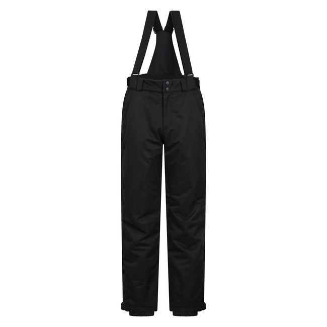 Black - Front - Mountain Warehouse Mens Interstellar Waterproof Ski Trousers