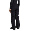Jet Black - Back - Animal Womens-Ladies Glaze Ski Trousers
