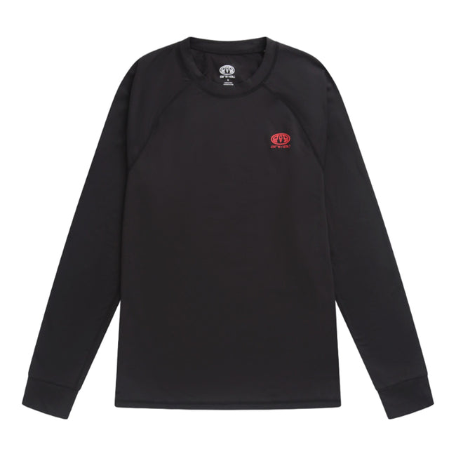 Black - Front - Animal Mens Off Piste Recycled Base Layer Top