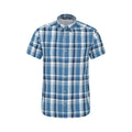 Blue - Lifestyle - Mountain Warehouse Mens Holiday Cotton Shirt
