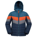 Medium Grey - Front - Mountain Warehouse Childrens-Kids Jasper II Water Resistant Jacket