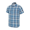 Blue - Front - Mountain Warehouse Mens Holiday Cotton Shirt